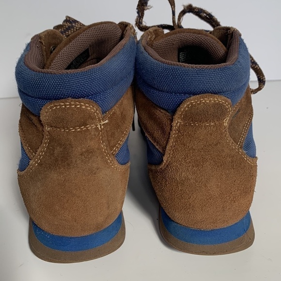 L.L.BEAN Men's Waterproof Katahdin suede Hiking Boots brown and blue Multicolor - Picture 8 of 15